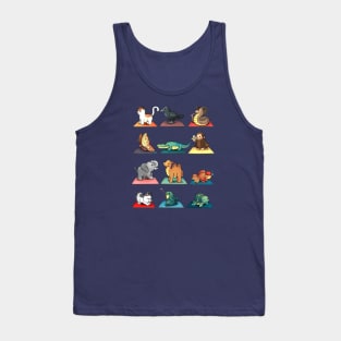 Animal Yoga Pose Tank Top